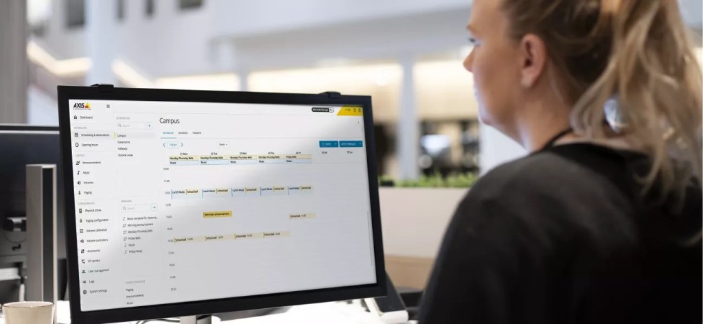 AXIS Audio Manager Pro simplifies scheduling and opens new public address&nbsp;possibilities