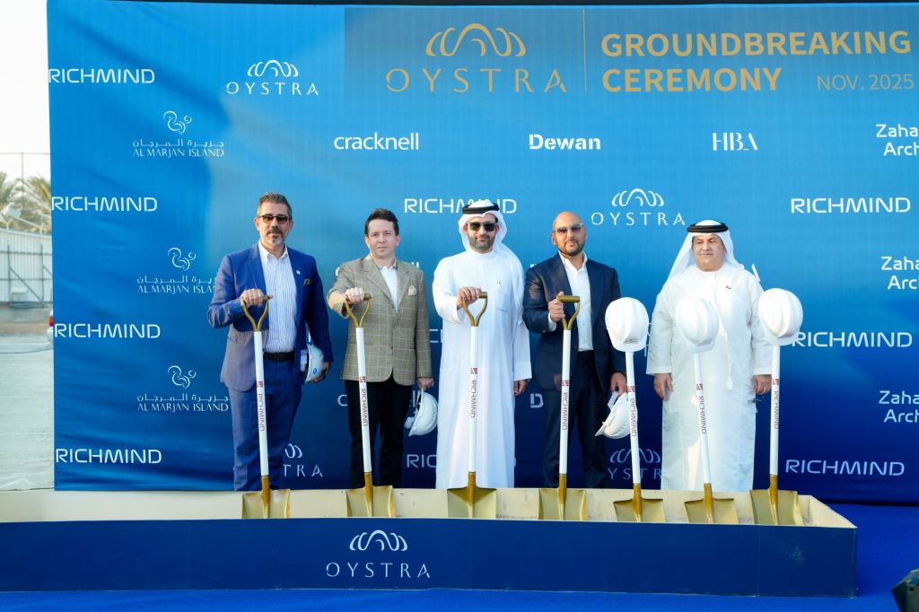 RICHMIND BREAKS GROUND ON OYSTRA AT AL MARJAN ISLAND, RAS AL&nbsp;KHAIMAH