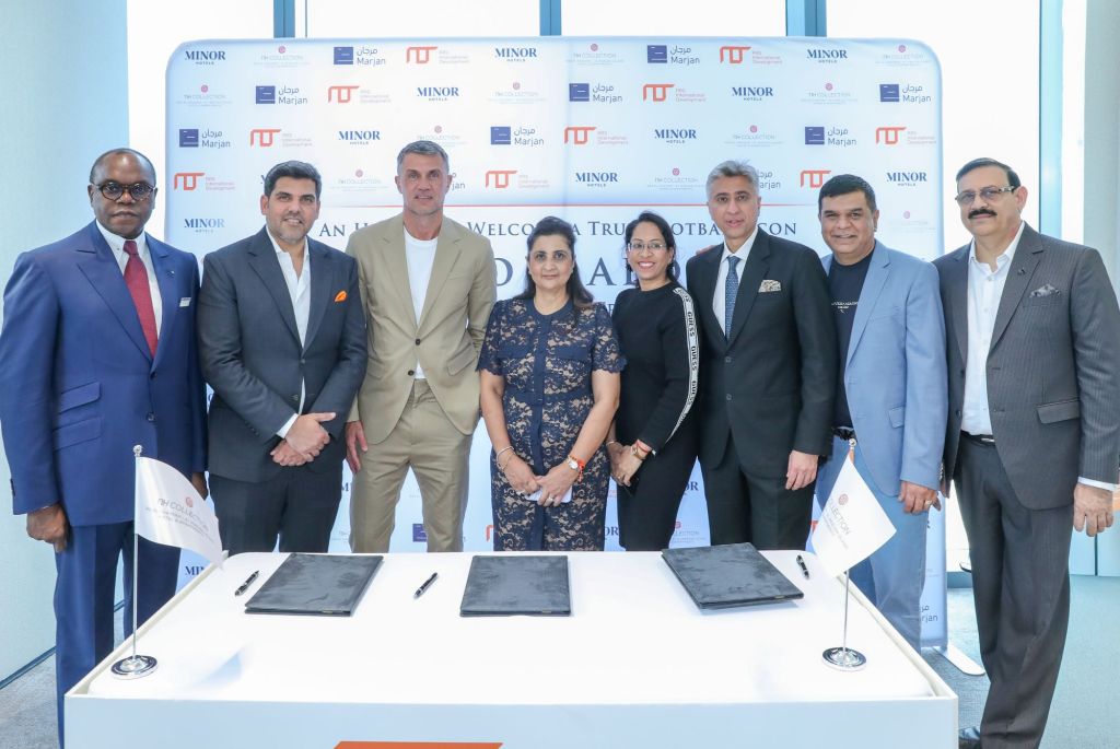 LEGEND OF THE GAME PAOLO MALDINI PLACES HIS TRUST IN RRS INTERNATIONAL DEVELOPMENT AS NH COLLECTION RAS AL KHAIMAH AL MARJAN ISLAND HOTEL & APARTMENTS ATTRACTS GLOBAL&nbsp;CONFIDENCE