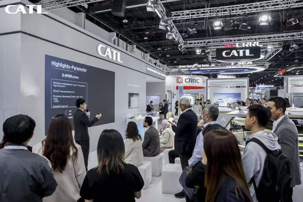 CATL presents energy storage solutions at WFES 2026, highlighting role of storage in Middle East energy&nbsp;transition