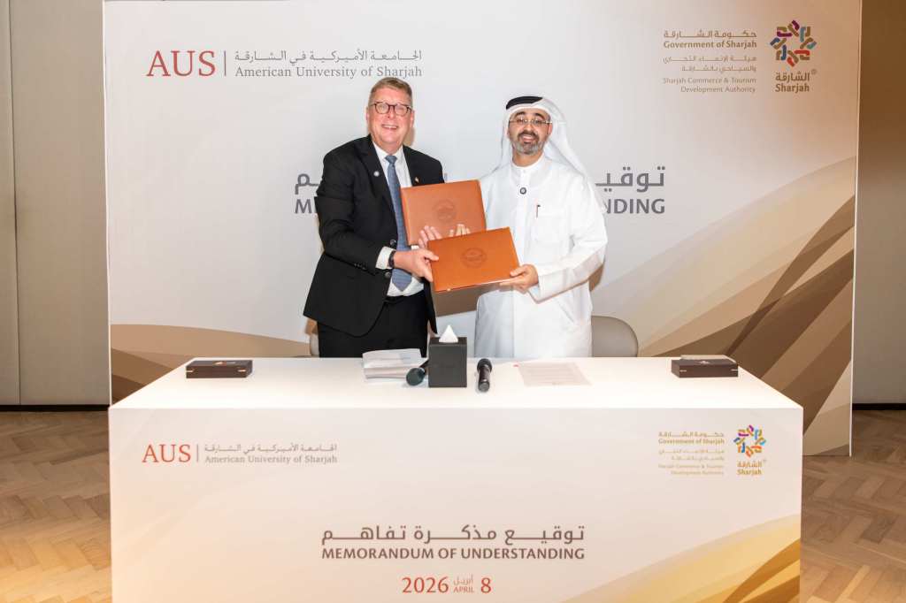 AUS partners with Sharjah Commerce and Tourism Development Authority to support the future of&nbsp;tourism