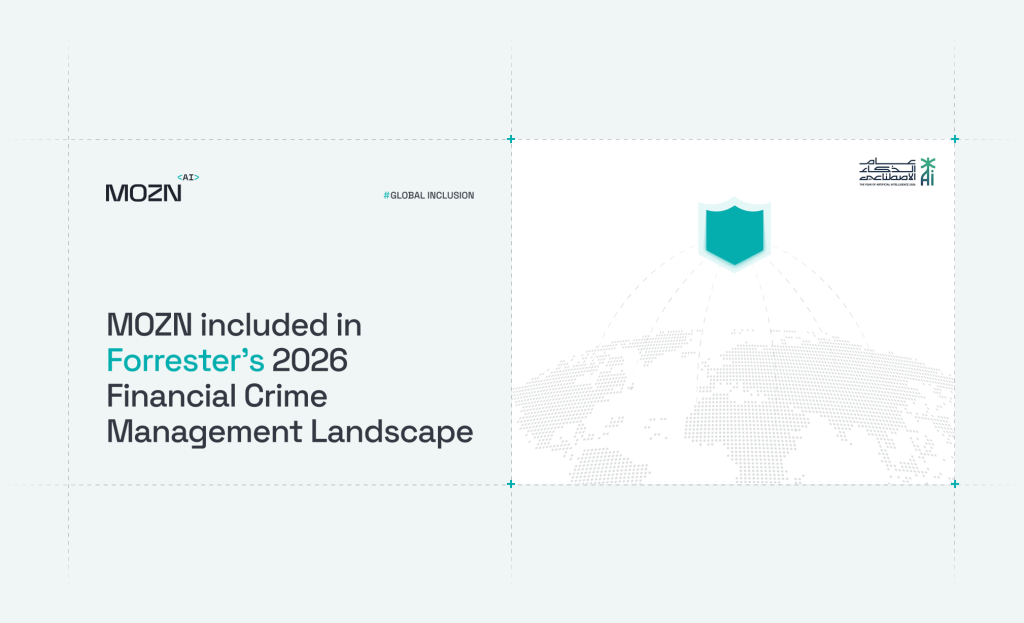 MOZN Included in 2026 Financial Crime Management Landscape, Strengthening Its Global&nbsp;Footprint